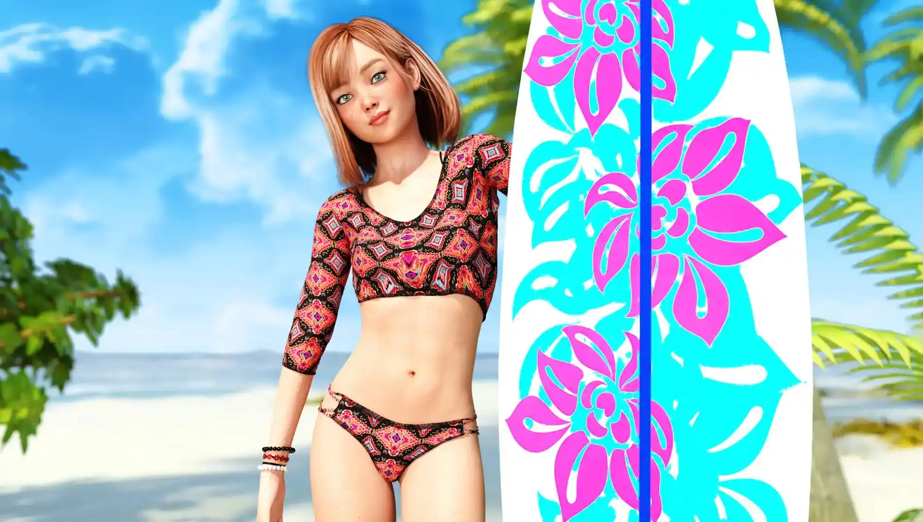 【神作SLG/汉化/动态】阳光海湾Ch1.1.00汉化版【PC+安卓/3.70G/更新】Sunshine Love [Ch.1.1.00]