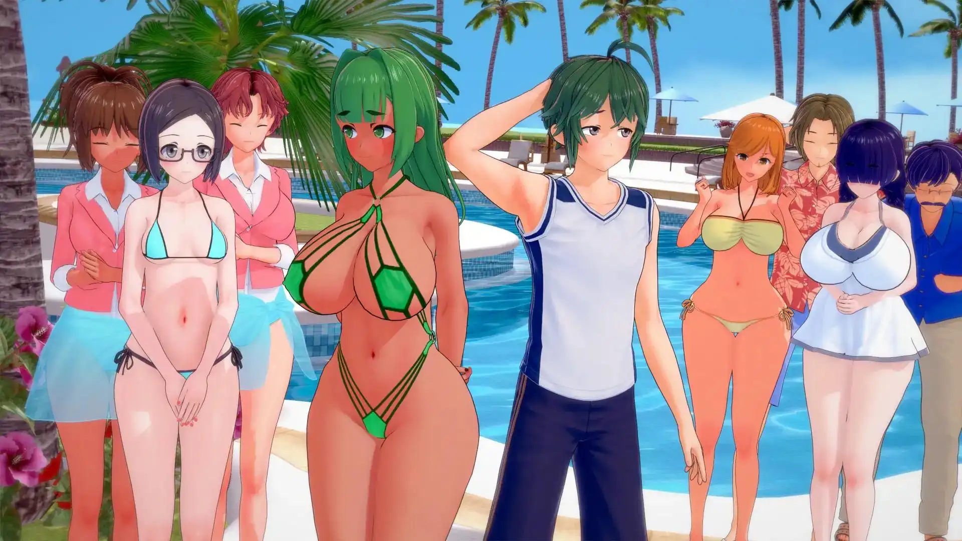 【欧美SLG/汉化/动态】夏日之王0.4.14汉化版【PC+安卓/4.54G/更新】 The King of Summer [v0.4.14 full]