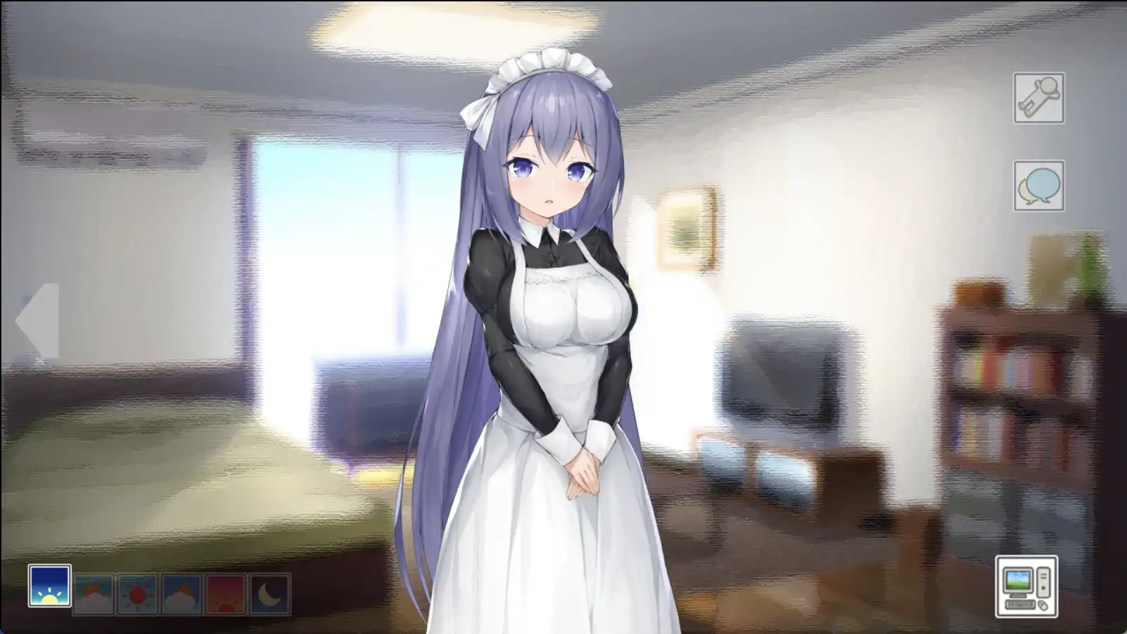 【养成RPG/AI汉化/双端】可爱女仆1.0汉化版【PC+安卓/843MB】