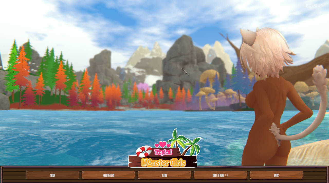 [更新][ACT/沙盒/3D作品/全动态/官中]热带 怪物 女孩V1.1.0 STEAM官中[2.6G]