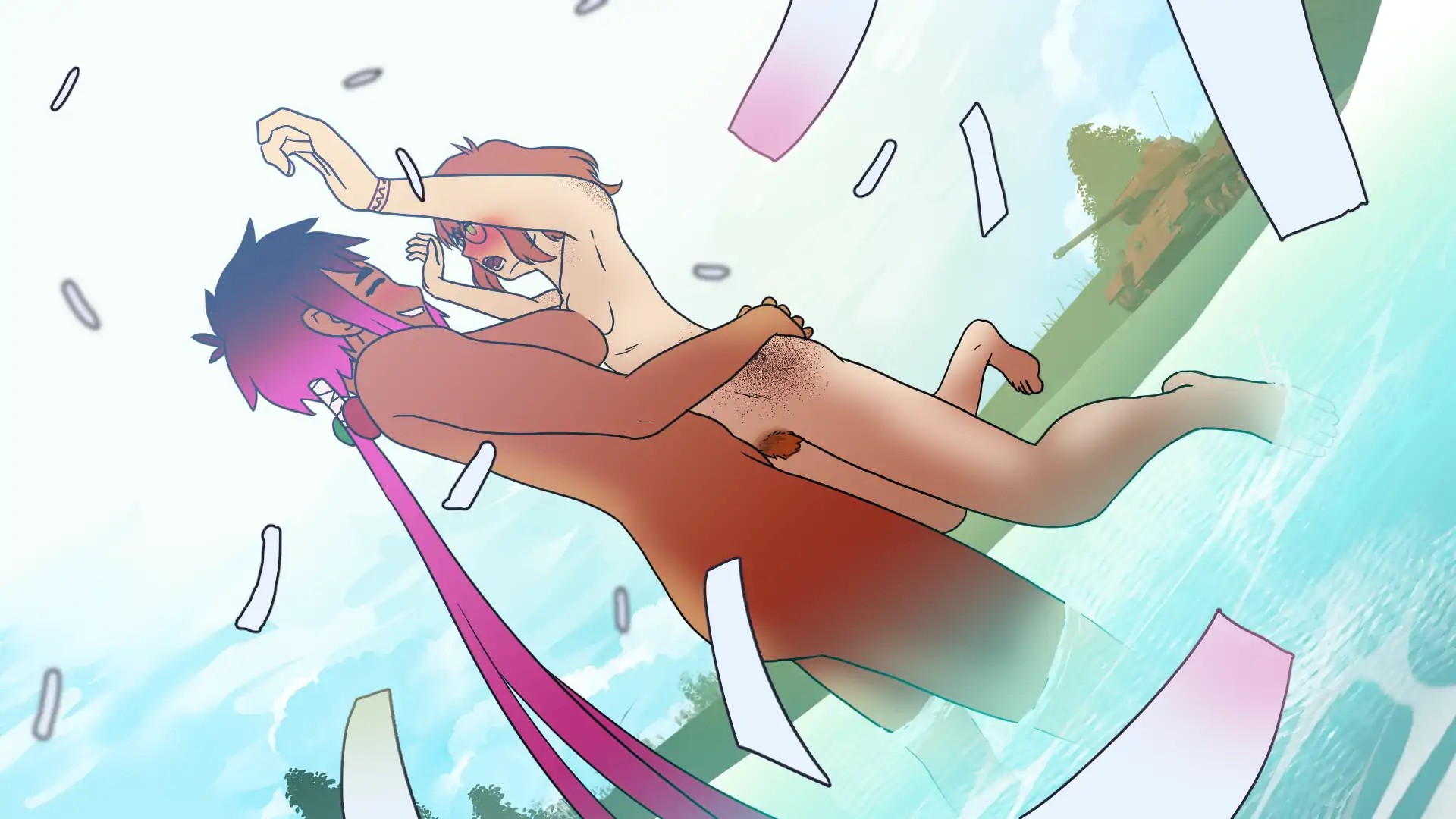 【欧美SLG/AI汉化/回合制战斗】坦克百合1.0 ch5 AI汉化版【PC+安卓/3.95G/更新】