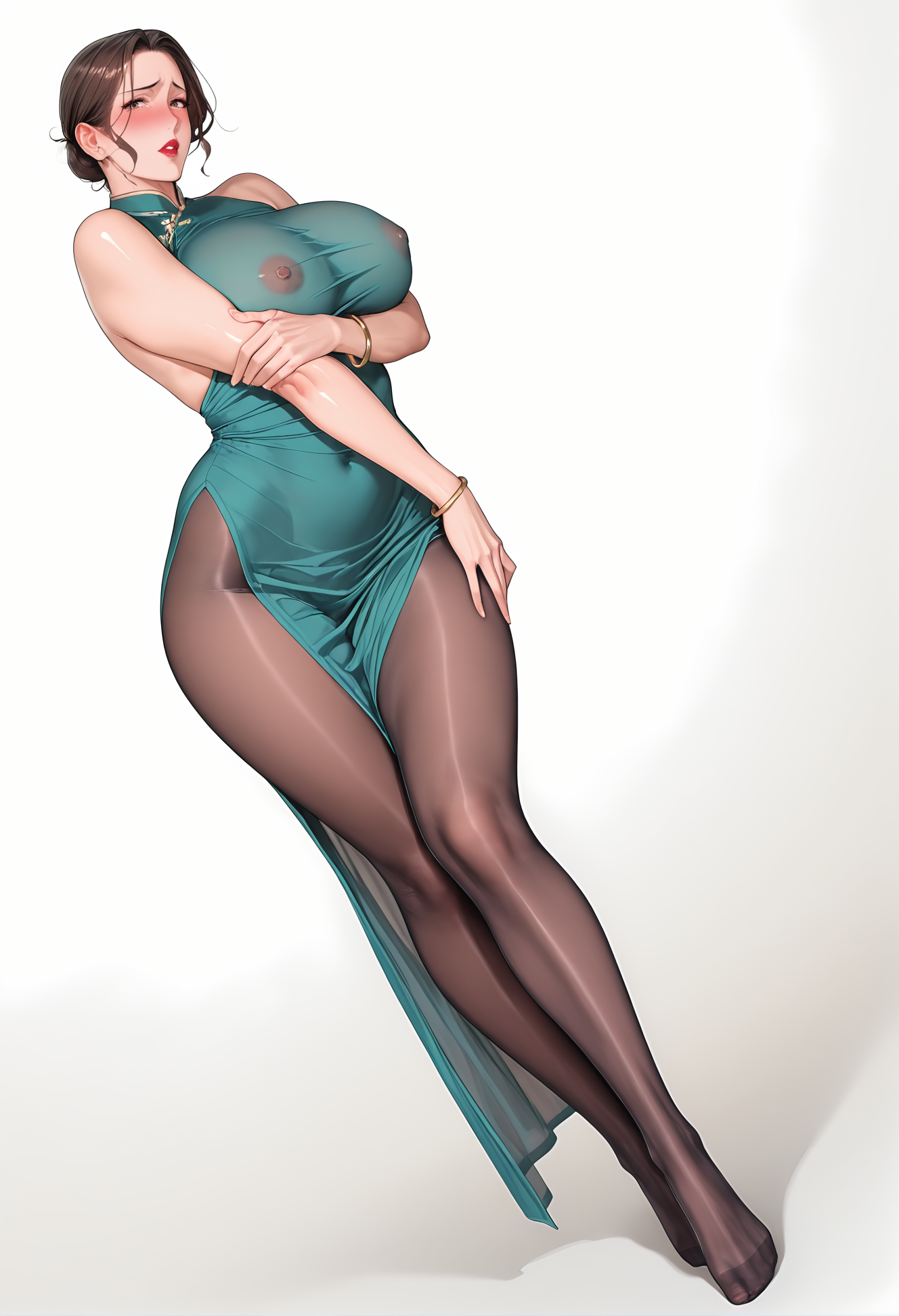 [AI/中文][ManAI]轻熟风之旗袍魅影[120M/飞狗云]